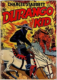 The Durango Kid Number 12 Western Comic Book