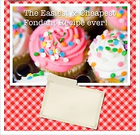 Easiest Fondant!