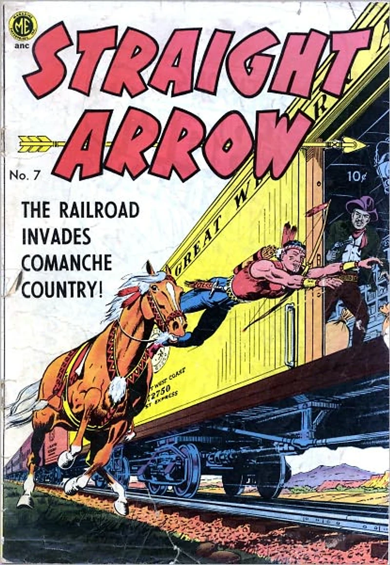 Straight Arrow Number 7 Western Comic Book
