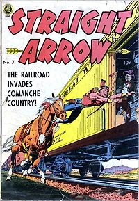 Straight Arrow Number 7 Western Comic Book
