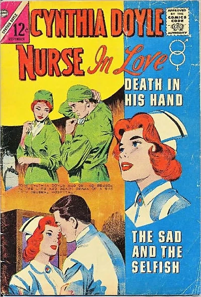 Cynthia Doyle Nurse in Love Number 73 Love Comic Book