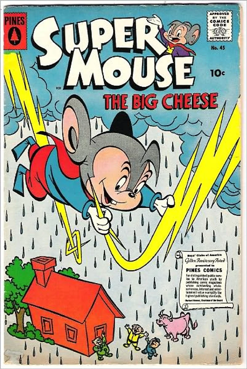 SuperMouse Number 45 Childrens Comic Book