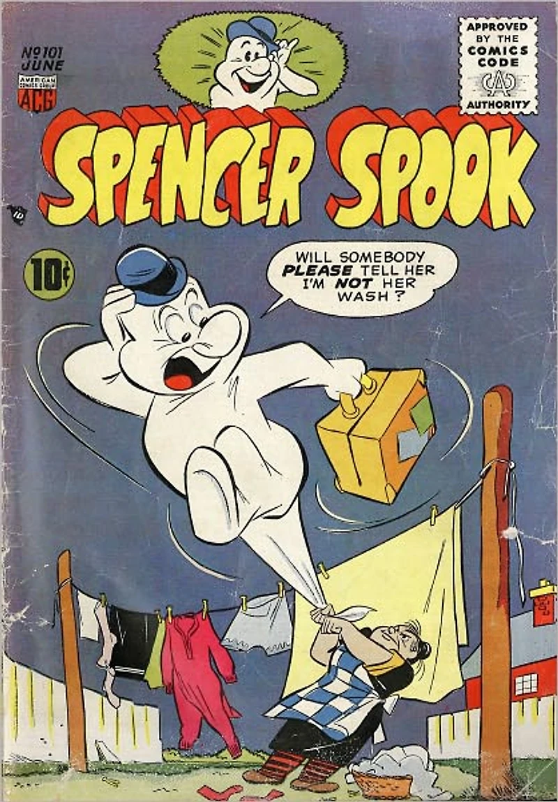 Spencer Spook Number 101 Childrens Comic Book