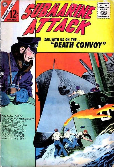 Submarine Attack Number 42 War Comic Book