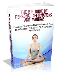 The Big Book Of Personal Affirmations and Mantras