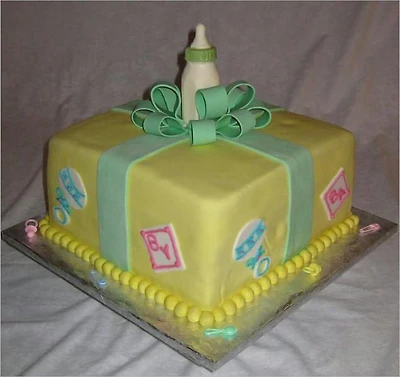 CAKE DECORATING: BABY SHOWER CAKES & FROSTING RECIPES