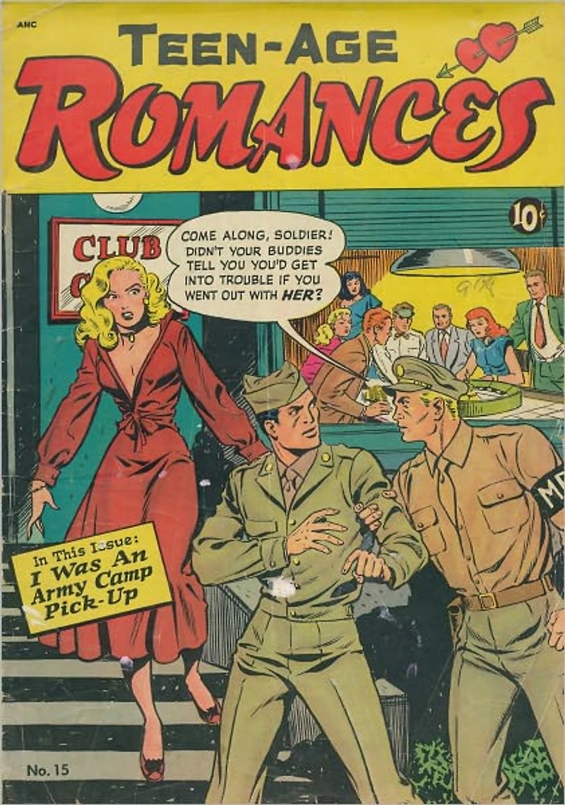 Teen Age Romances Number 15 Love Comic Book