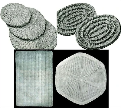 Hot Plate and Place Mat Patterns for Crochet