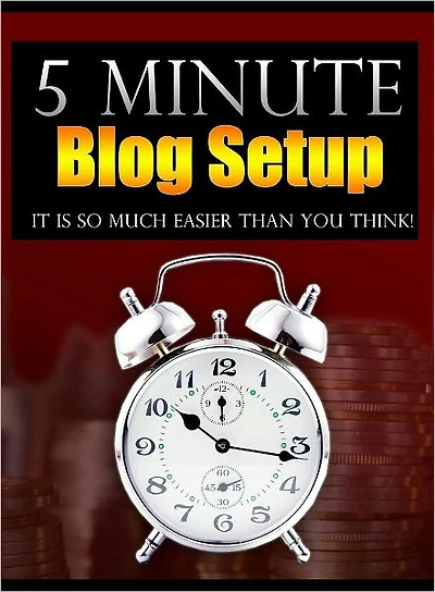 5 Minute Blog Setup