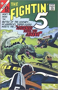 Fightin Five Number Action Comic Book