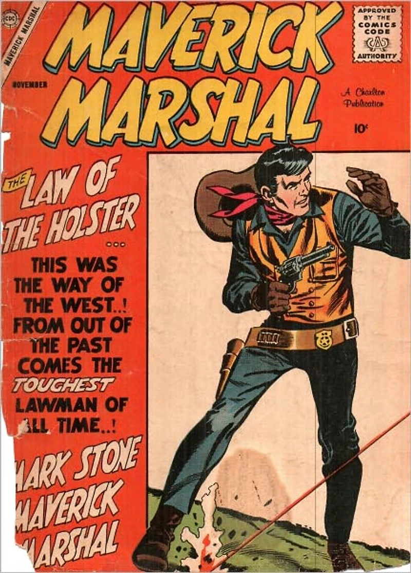 Maverick Marshall Number 1 Western Comic Book