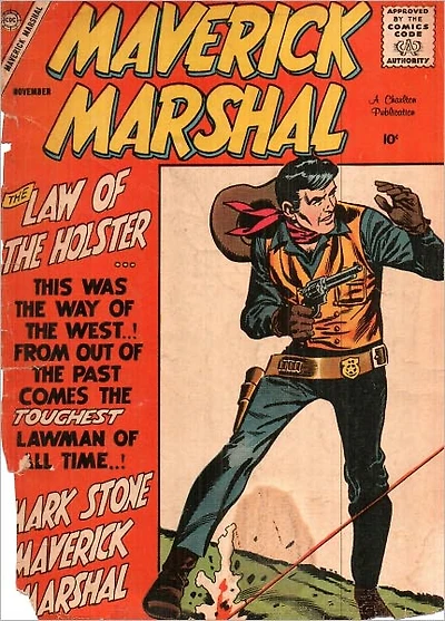 Maverick Marshall Number 1 Western Comic Book