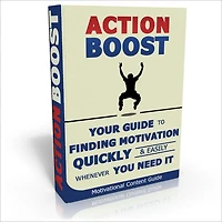 Action Boost: 100's Of Links To Motivational Videos By The Greatest Motivational Speakers Like Tony Robbins, Les Brown Etc..! Your Rolodex To Motivation! AAA+++
