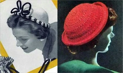 Crocheted Patterns for Hats