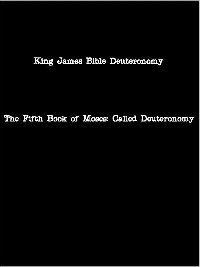 King James Bible Deuteronomy