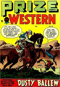Prize Comics Western Number 70 Western Comic Book