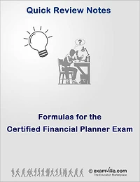 Formulas for Certified Financial Planner Exam