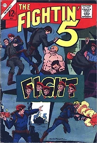 Fightin Five Number 33 Action Comic Book