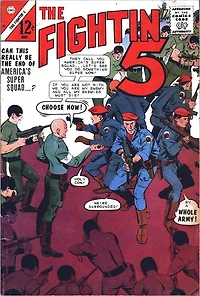 Fightin Five Number 32 Action Comic Book
