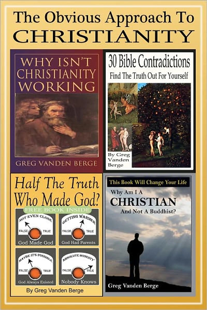 The Obvious Approach To Christianity