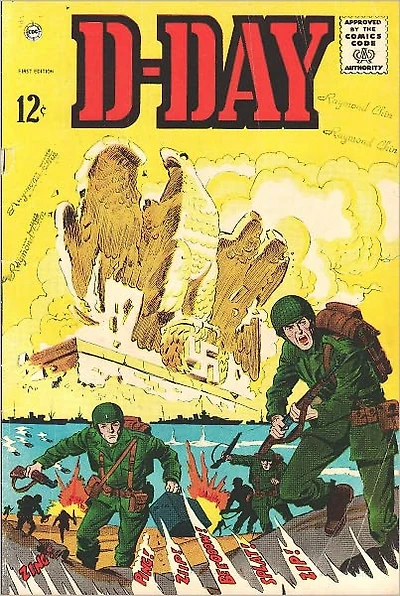 D-Day Number 1 War Comic Book