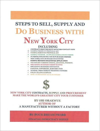 Steps To Sell, Supply and Do Business With New York City