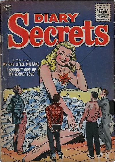 Diary Secrets Number Love Comic Book