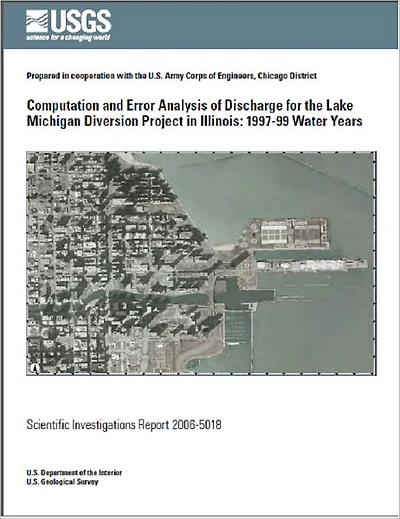 Computation and Error Analysis of Discharge for the Lake Michigan Diversion Project in Illinois: 1997-99 Water Years