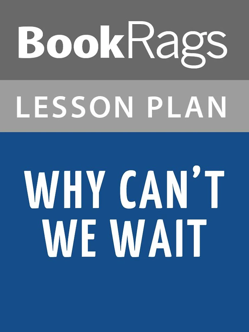 Why We Can't Wait Lesson Plans