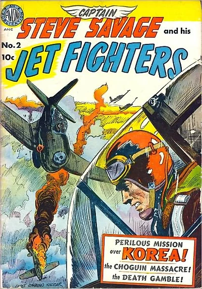 Captain Steve Savage Number 2 War Comic Book