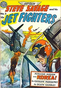Captain Steve Savage Number 2 War Comic Book