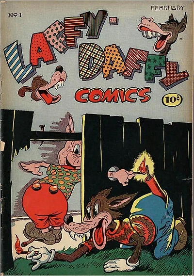 Laffy Daffy Comics Number Childrens Comic Book