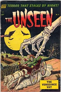 Unseen Number 8 Horror Comic Book