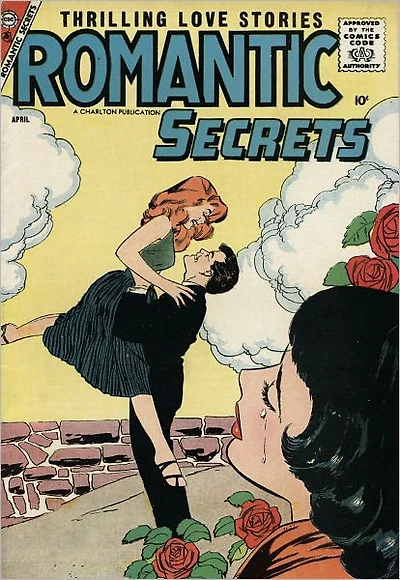Romantic Secrets Number 15 Love Comic Book