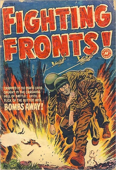 Fighting Fronts Number 4 War Comic Book