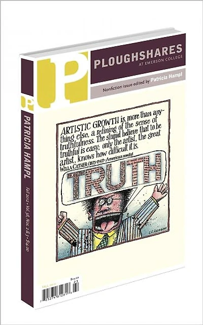 Ploughshares Fall 2012 Guest-Edited by Patricia Hampl