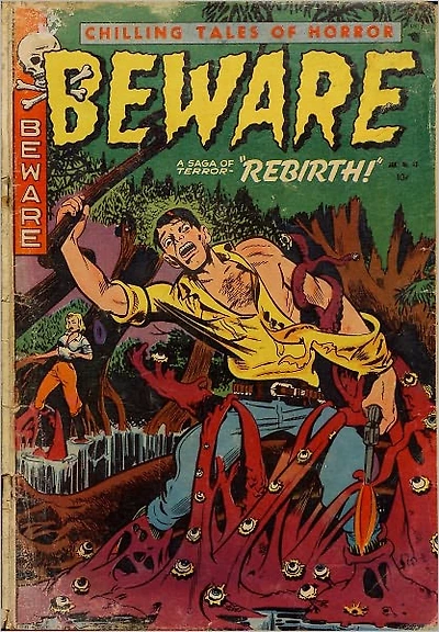 Chilling Tales Of Horror Beware Number 13 Horror Comic Book