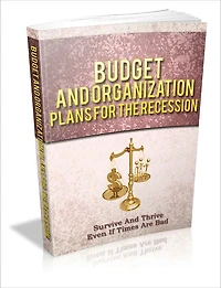 Budget And Organization Plans For The Recession