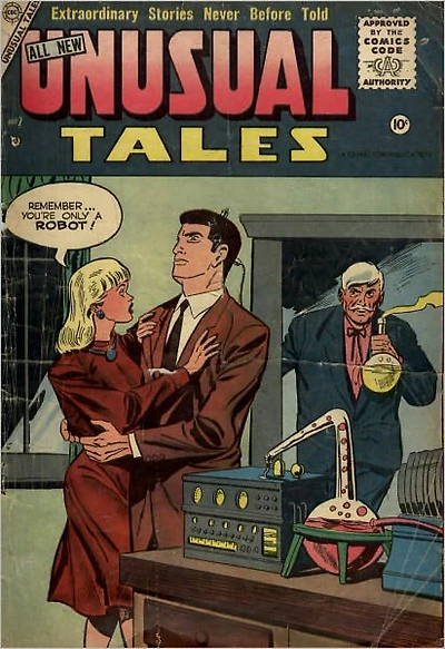 Unusual Tales Number 2 Horror Comic Book