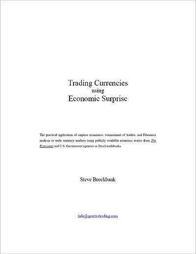 Trading Currencies using Economic Surprise