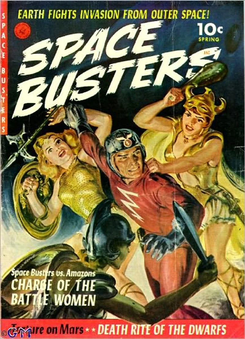 Space Busters Number 1 Fantasy Comic Book