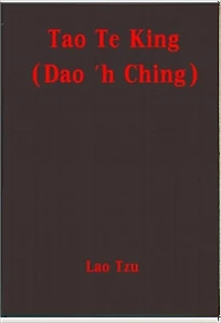 Tao te king