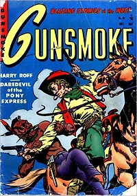 Gunsmoke Number 15 Western Comic Book