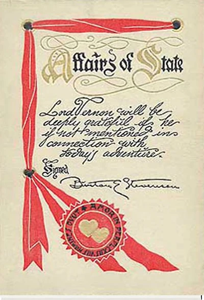 Affairs of State