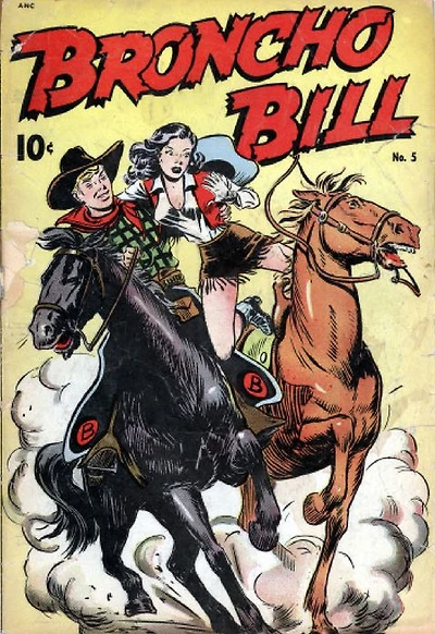 Broncho Bill Number 5 Western Comic Book