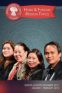 Home and Foreign Missions Topics: Winter 2012