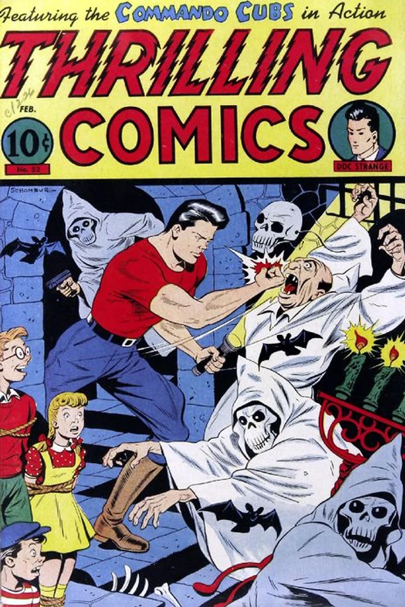 Thrilling Comics Number Action Comic Book