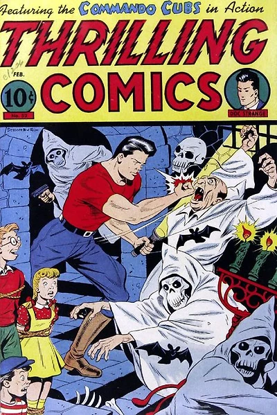 Thrilling Comics Number Action Comic Book
