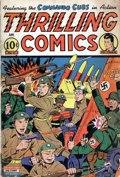 Thrilling Comics Number 47 Action Comic Book
