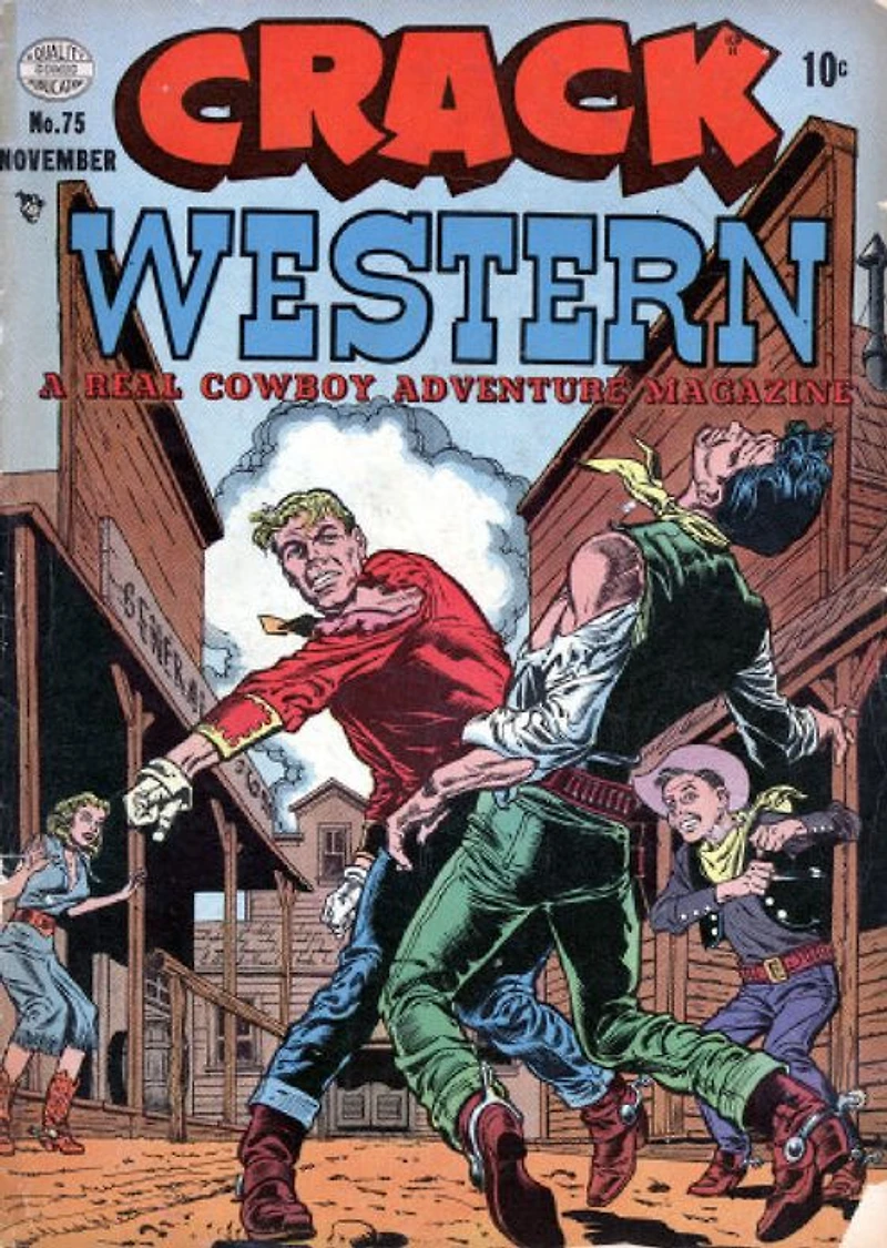 Crack Western Number 75 Western Comic Book